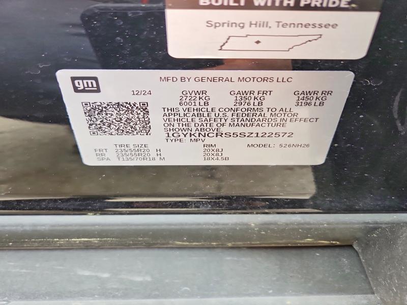 Продажа на аукционе авто 2025 Cadillac Xt5, vin: 1GYKNCRS5SZ122572, номер лота: 45614236