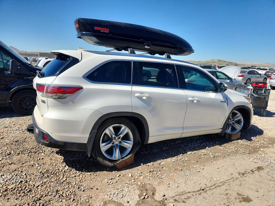 Aukcja sprzedaży 2015 Toyota Highlander Hybrid, vin: 5TDDCRFH9FS012406, numer aukcji: 46568626