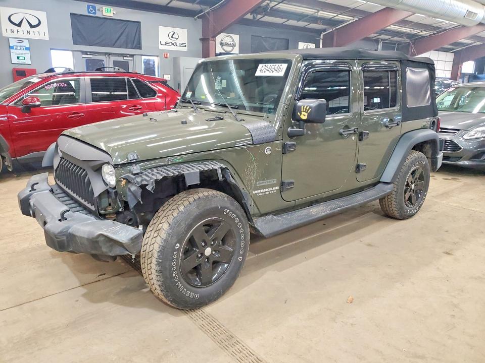 Продаж на аукціоні авто 2015 Jeep Wrangler Unlimited, vin: 1C4BJWDG6FL767648, номер лоту: 42046546