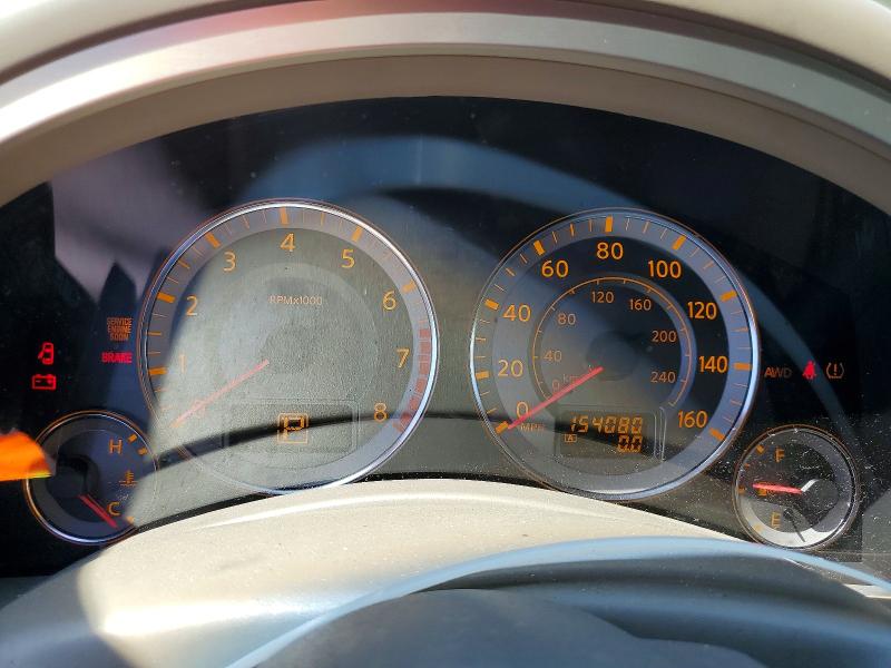 47091706 :رقم المزاد ، JNRAS08W98X206069 vin ، 2008 Infiniti Fx35 مزاد بيع