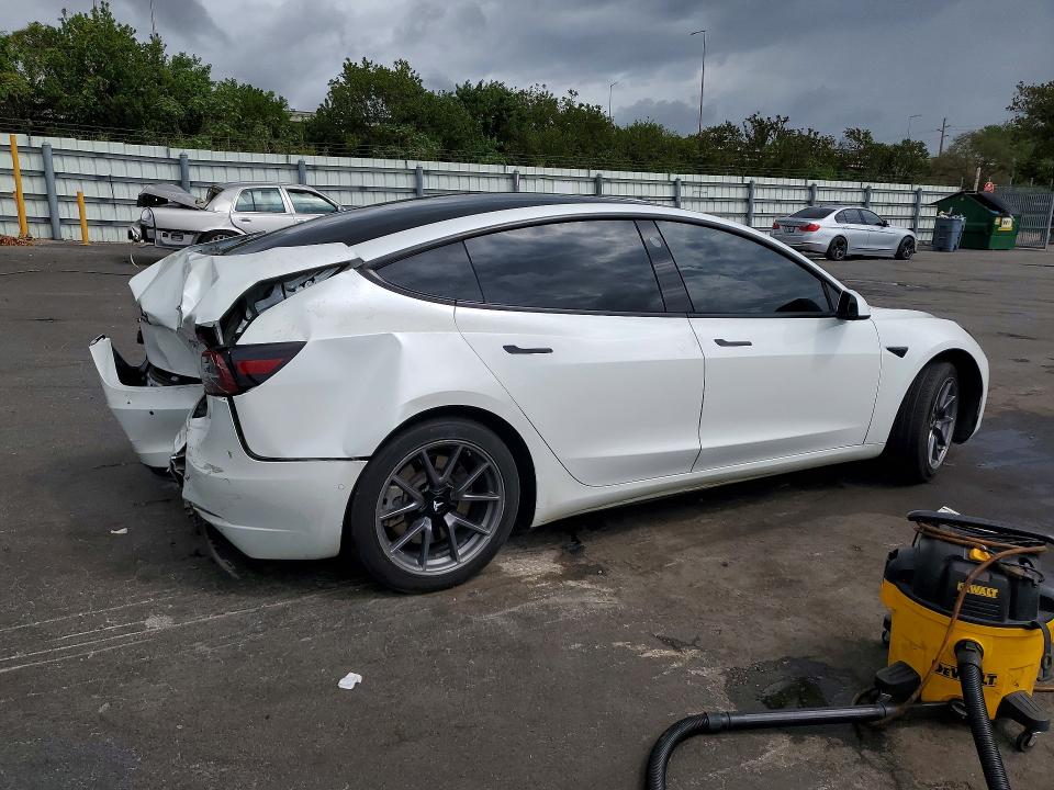 2021 Tesla Model 3 მანქანა იყიდება აუქციონზე, vin: 5YJ3E1EA3MF978506, აუქციონის ნომერი: 46087276