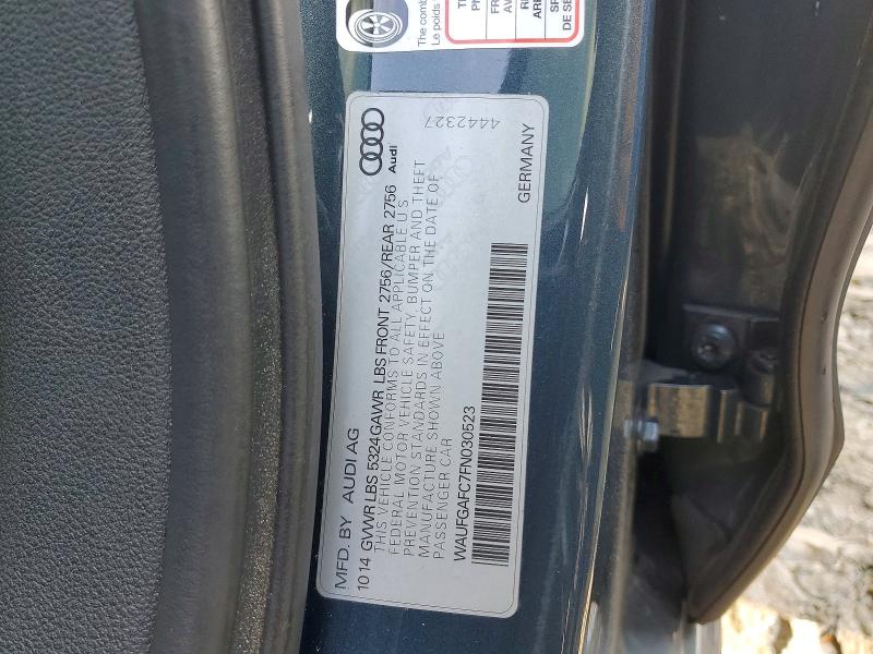 Продаж на аукціоні авто 2015 Audi A6, vin: WAUFGAFC7FN030523, номер лоту: 79079745