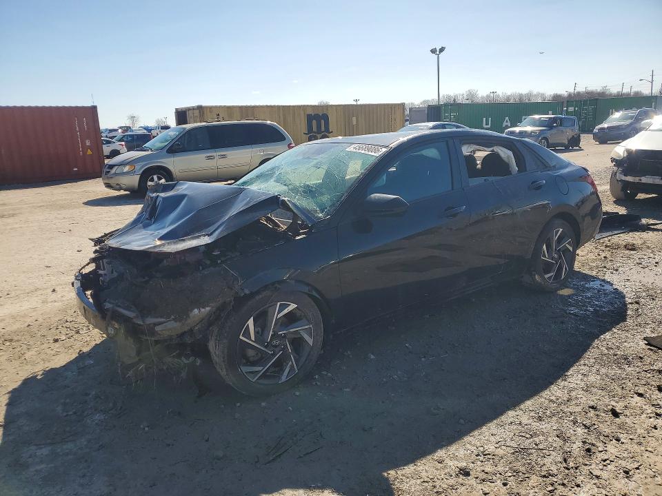 45689086 :رقم المزاد ، KMHLM4DJ3SU144628 vin ، 2025 Hyundai Elantra Hybrid مزاد بيع