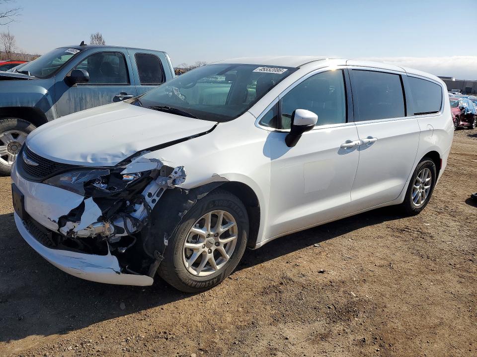 45552086 :رقم المزاد ، 2C4RC1CG0NR104160 vin ، 2022 Chrysler Voyager مزاد بيع