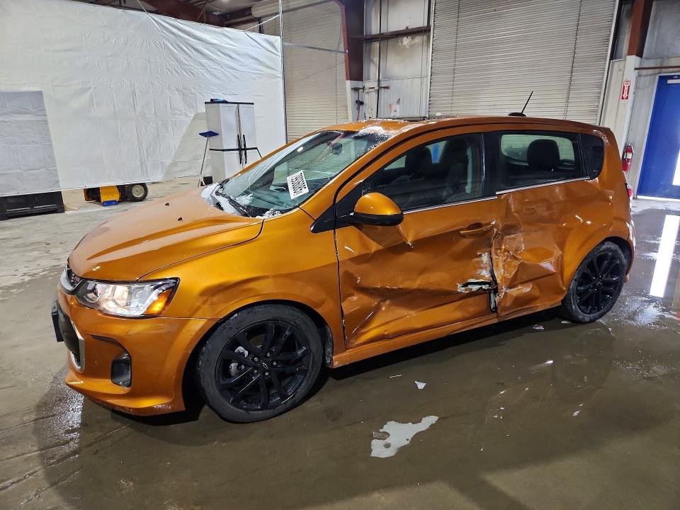 Продажа на аукционе авто 2018 Chevrolet Sonic, vin: 1G1JC6SB1J4117375, номер лота: 79936085