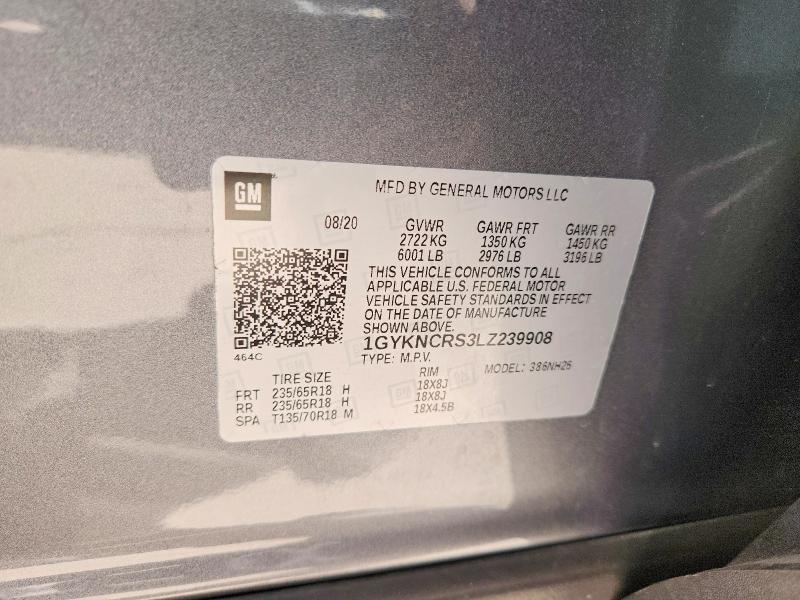 Продаж на аукціоні авто 2020 Cadillac Xt5, vin: 1GYKNCRS3LZ239908, номер лоту: 47274676