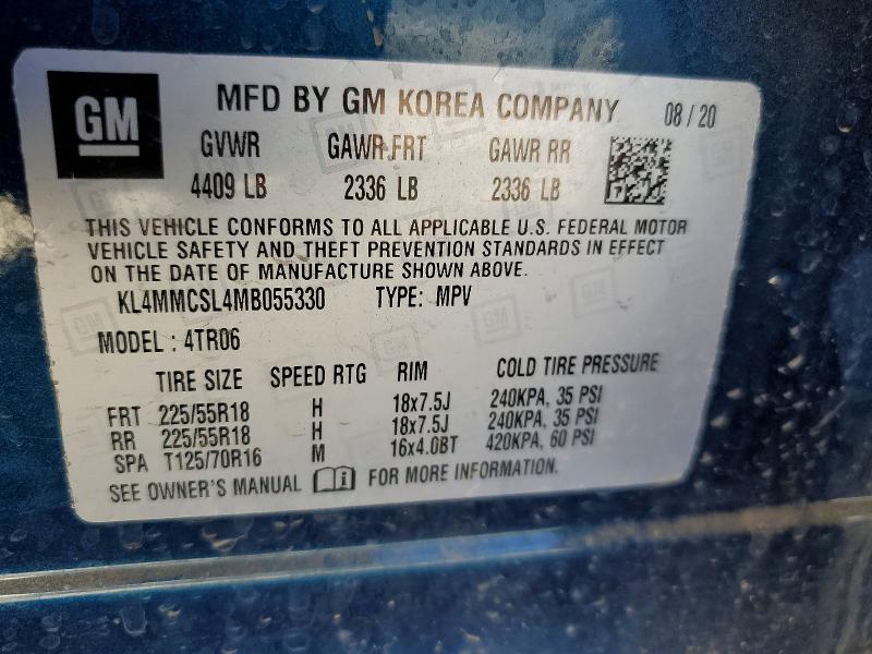 Продажа на аукционе авто 2021 Buick Encore Gx, vin: KL4MMCSL4MB055330, номер лота: 46883426