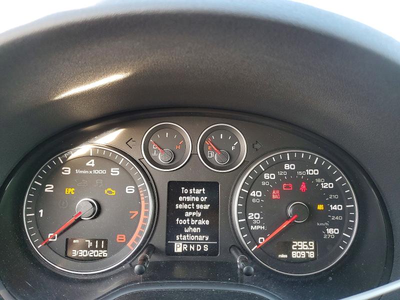 Aukcja sprzedaży 2009 Audi A3, vin: WAUHE78P89A072969, numer aukcji: 47538526