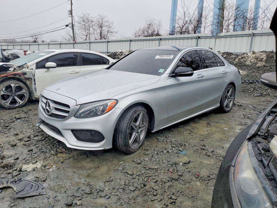 2018 Mercedes-benz C მანქანა იყიდება აუქციონზე, vin: 55SWF4KB5JU282572, აუქციონის ნომერი: 79804305