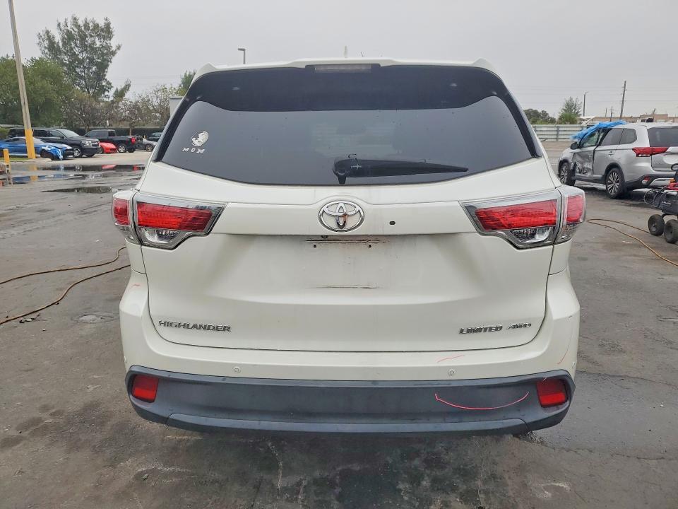2016 Toyota Highlander მანქანა იყიდება აუქციონზე, vin: 5TDDKRFH1GS312185, აუქციონის ნომერი: 46143986