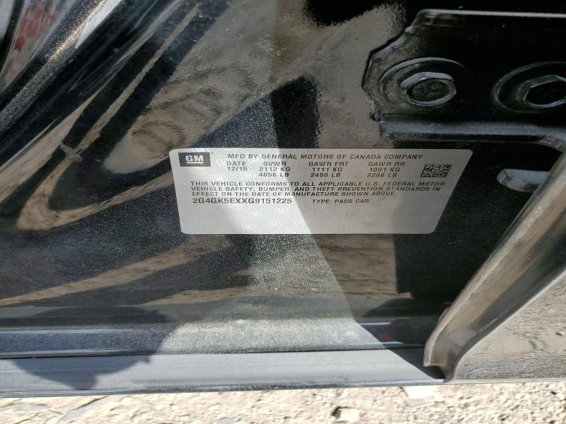 Aukcja sprzedaży 2016 Buick Regal, vin: 2G4GK5EXXG9151225, numer aukcji: 79515805