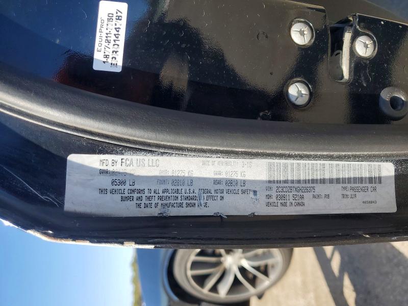 Продаж на аукціоні авто 2016 Dodge Challenger, vin: 2C3CDZBTXGH226375, номер лоту: 45630076