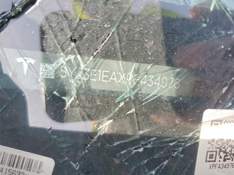 45780206 :رقم المزاد ، 5YJ3E1EAXPF434976 vin ، 2023 Tesla Model 3 مزاد بيع