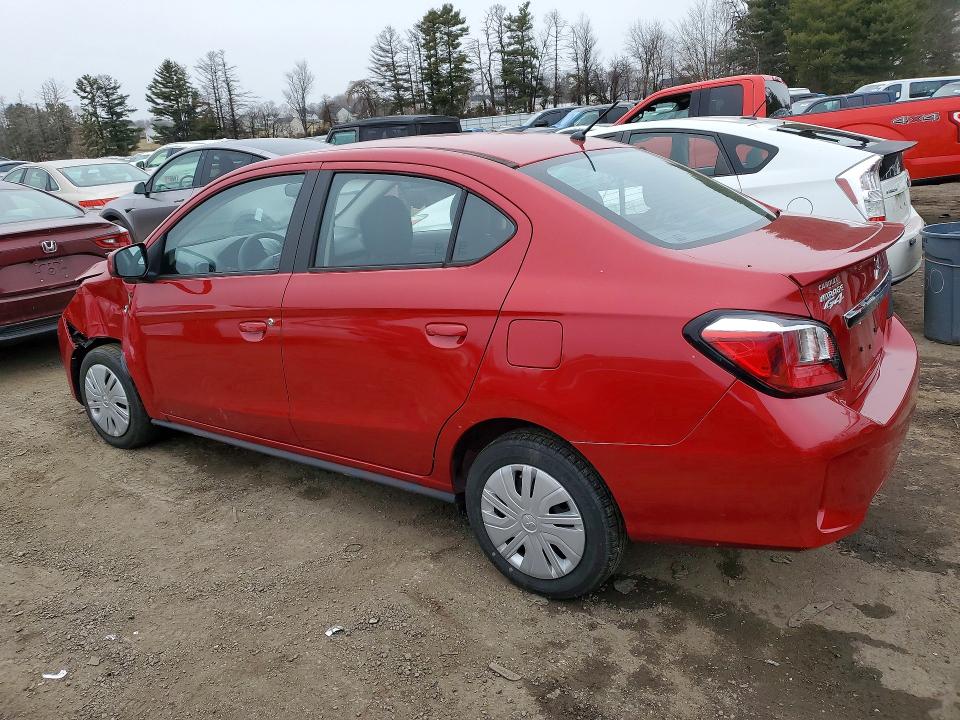 2022 Mitsubishi Mirage მანქანა იყიდება აუქციონზე, vin: ML32FUFJ5NHF08624, აუქციონის ნომერი: 79187455