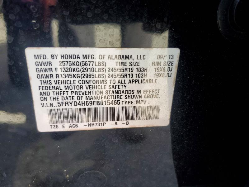 Aukcja sprzedaży 2014 Acura Mdx, vin: 5FRYD4H69EB015465, numer aukcji: 41980676
