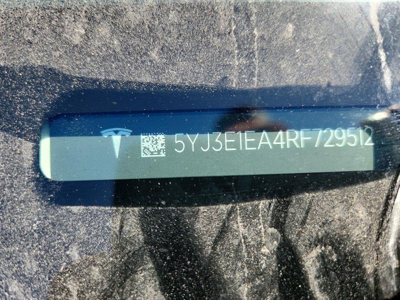 Продаж на аукціоні авто 2024 Tesla Model 3, vin: 5YJ3E1EA4RF729512, номер лоту: 46958746