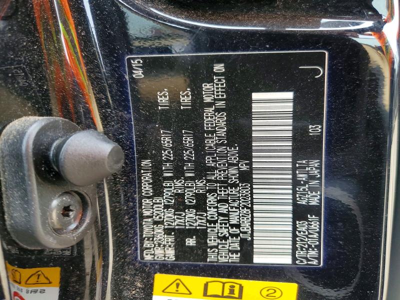 Aukcja sprzedaży 2015 Lexus Nx 200t, vin: JTJBARBZ8F2023803, numer aukcji: 47353036