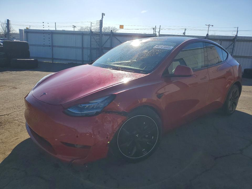 Продаж на аукціоні авто 2021 Tesla Model Y, vin: 5YJYGDEE8MF245856, номер лоту: 46141666