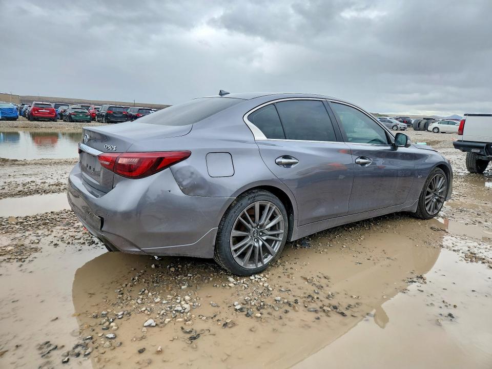 2019 Infiniti Q50 მანქანა იყიდება აუქციონზე, vin: JN1EV7ARXKM551502, აუქციონის ნომერი: 79864175