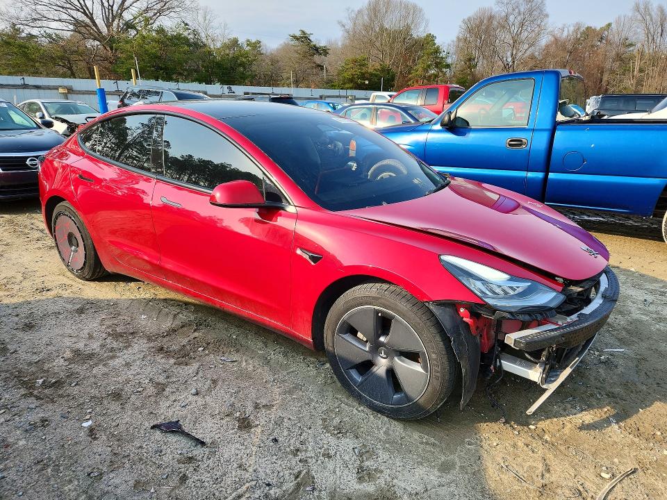 Продажа на аукционе авто 2022 Tesla Model 3, vin: 5YJ3E1EA2NF245624, номер лота: 41775236