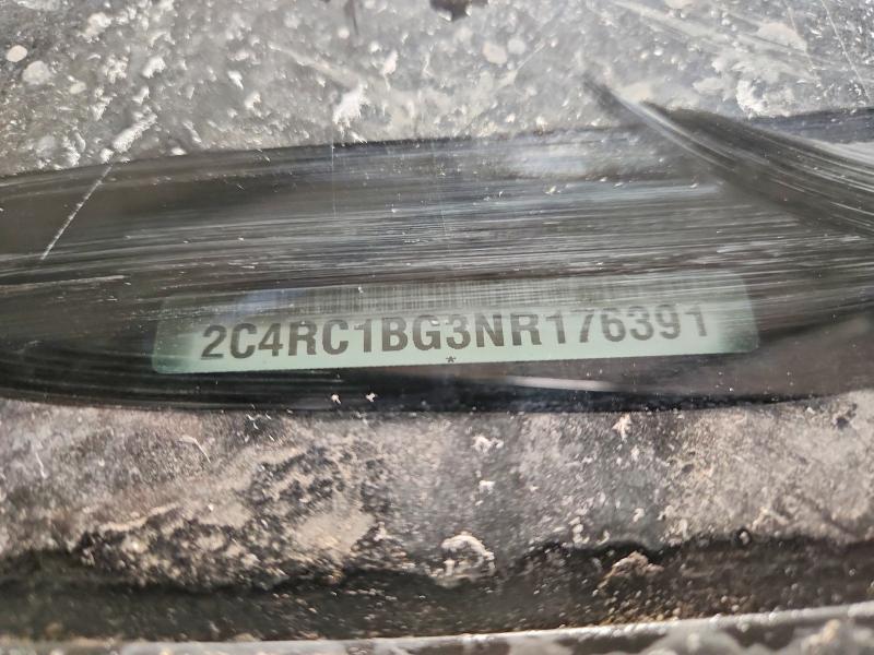 41955726 :رقم المزاد ، 2C4RC1BG3NR176391 vin ، 2022 Chrysler Pacifica مزاد بيع