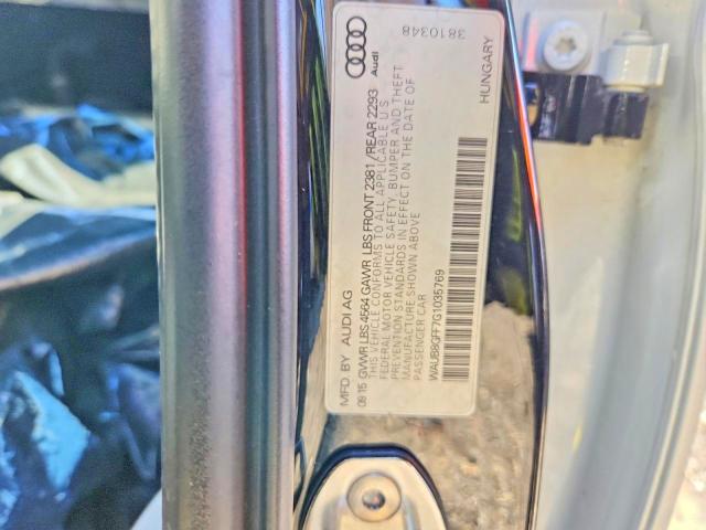 Продажа на аукционе авто 2016 Audi A3, vin: WAUB8GFF7G1035769, номер лота: 79842885