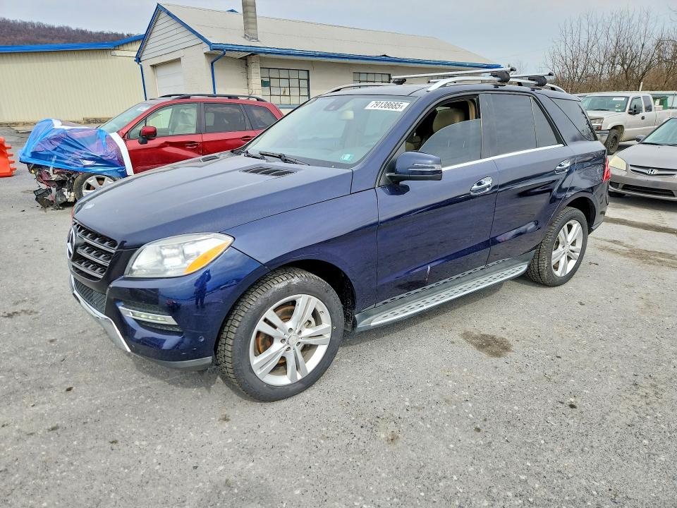 2014 Mercedes-benz Ml მანქანა იყიდება აუქციონზე, vin: 4JGDA2EB4EA311299, აუქციონის ნომერი: 79138685