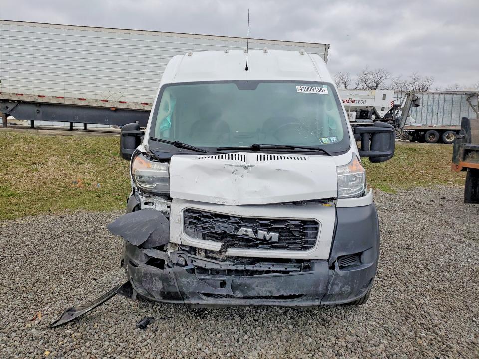 41909136 :رقم المزاد ، 3C6LRVDG3ME510743 vin ، 2021 Ram Promaster 2500 مزاد بيع