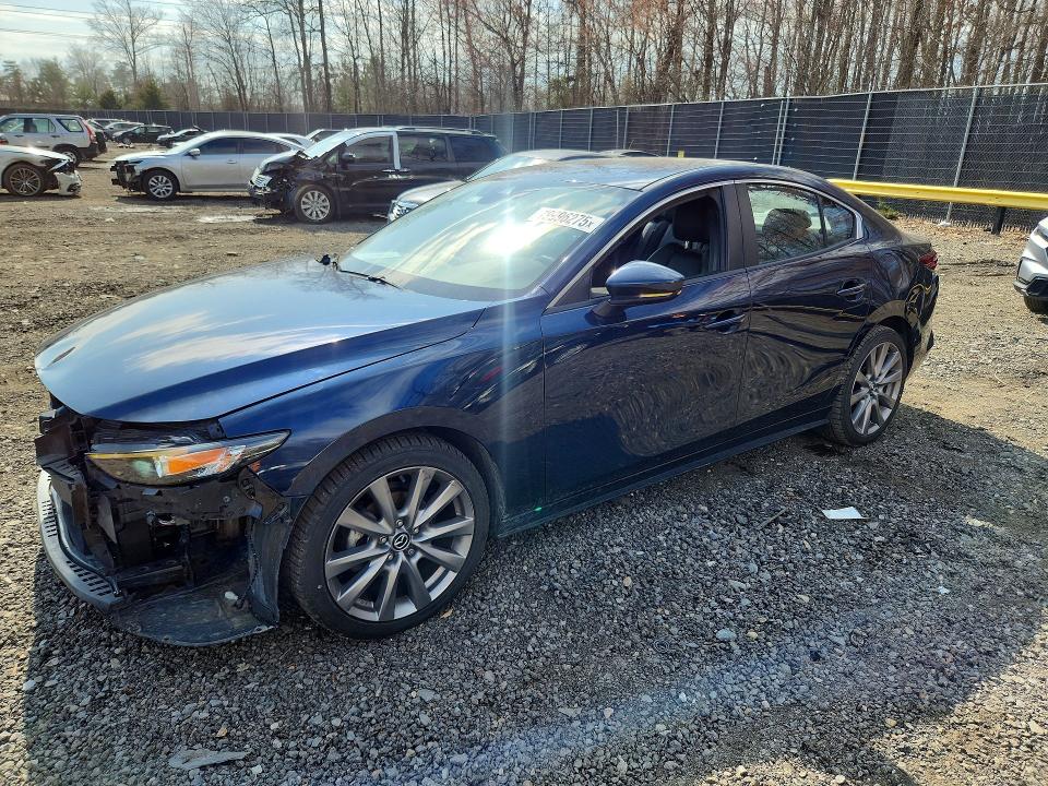 2022 Mazda 3 მანქანა იყიდება აუქციონზე, vin: JM1BPABL5N1502067, აუქციონის ნომერი: 79996275