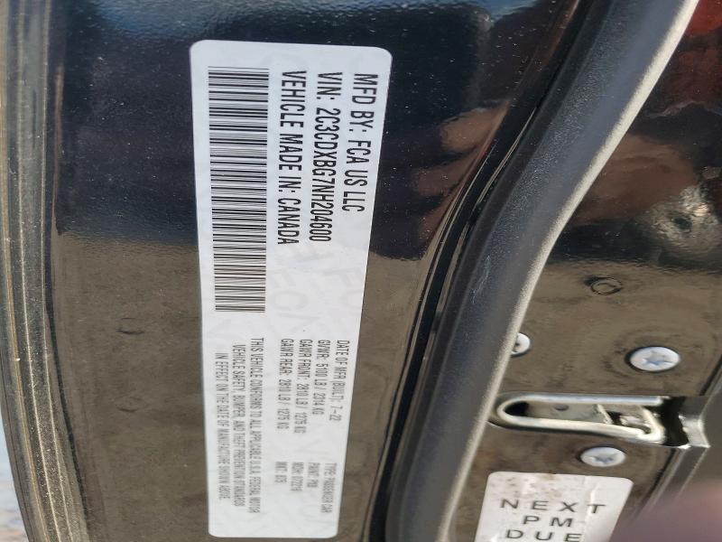 Aukcja sprzedaży 2022 Dodge Charger, vin: 2C3CDXBG7NH204600, numer aukcji: 78508315