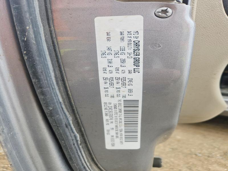 Продажа на аукционе авто 2014 Chrysler Town & Country, vin: 2C4RC1BG1ER203748, номер лота: 45862856