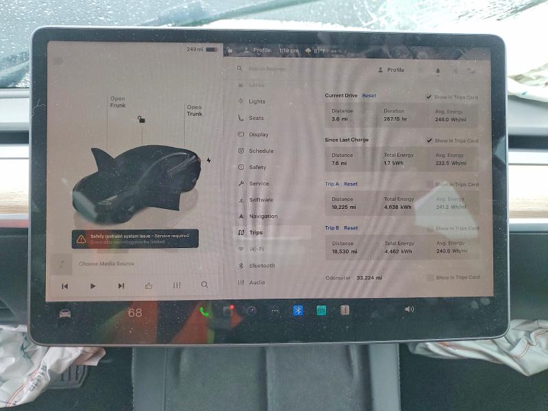 Продажа на аукционе авто 2022 Tesla 3, vin: 5YJ3E1EB4NF251210, номер лота: 79392225