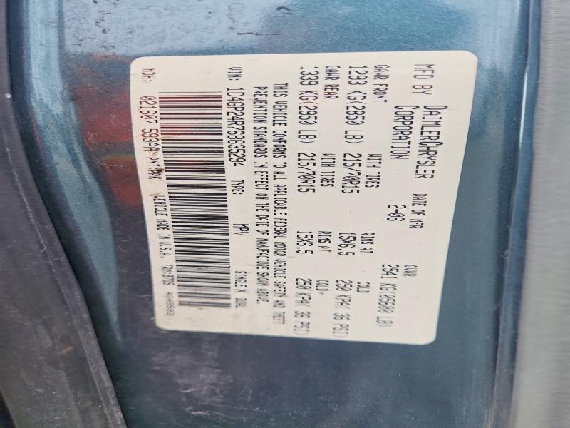 Aukcja sprzedaży 2006 Dodge Grand Caravan, vin: 1D4GP24R76B635294, numer aukcji: 47090096