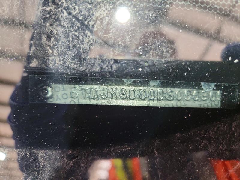 78902355 :رقم المزاد ، 5TDJK3DC0DS056365 vin ، 2013 Toyota Sienna مزاد بيع