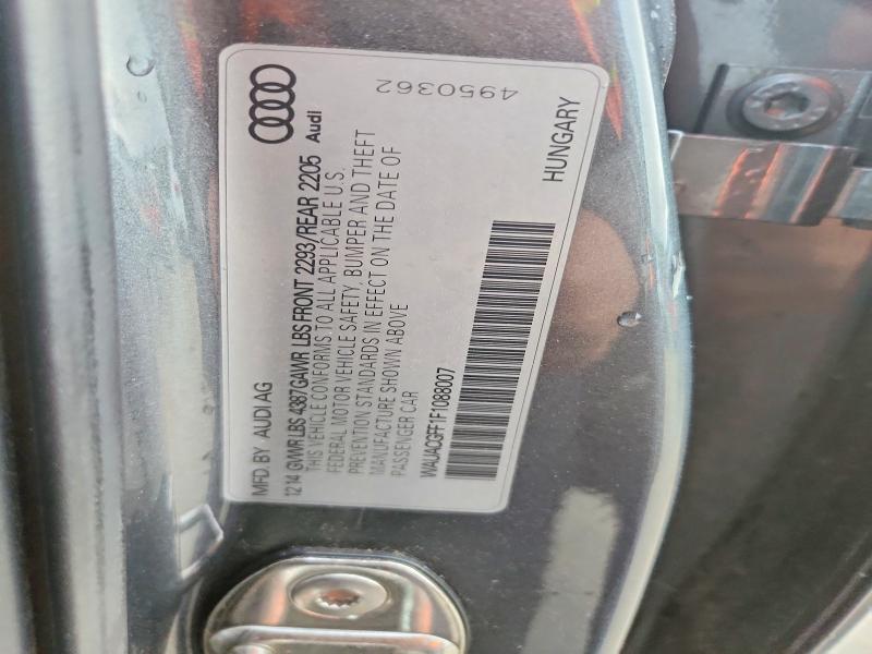 Продаж на аукціоні авто 2015 Audi A3, vin: WAUACGFF1F1088007, номер лоту: 46278726