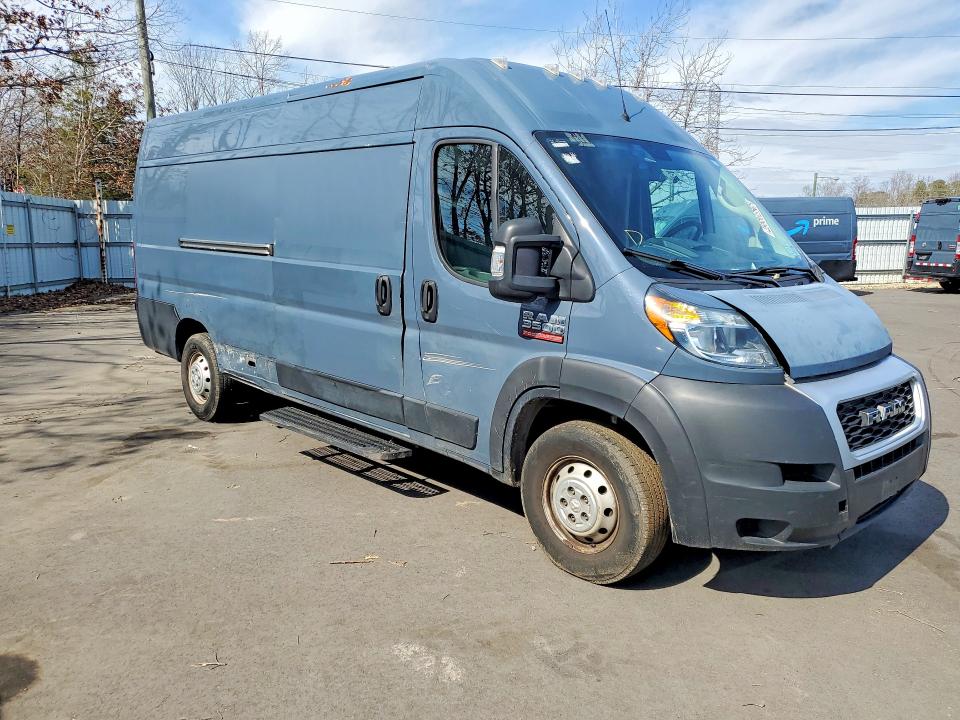 2020 Ram Promaster 3500 მანქანა იყიდება აუქციონზე, vin: 3C6URVJGXLE129561, აუქციონის ნომერი: 45508626