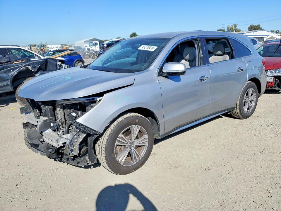 Продаж на аукціоні авто 2019 Acura Mdx, vin: 5J8YD3H35KL010937, номер лоту: 45515416