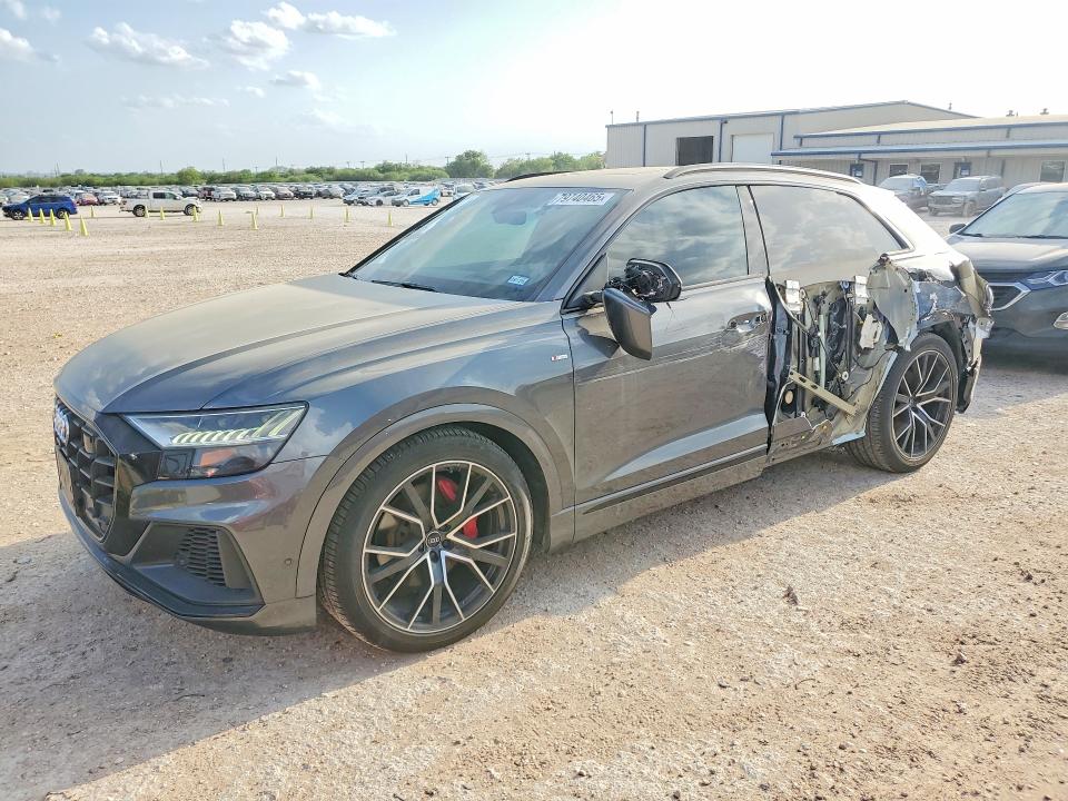 79740465 :رقم المزاد ، WA1FVAF11KD040949 vin ، 2019 Audi Q8 مزاد بيع