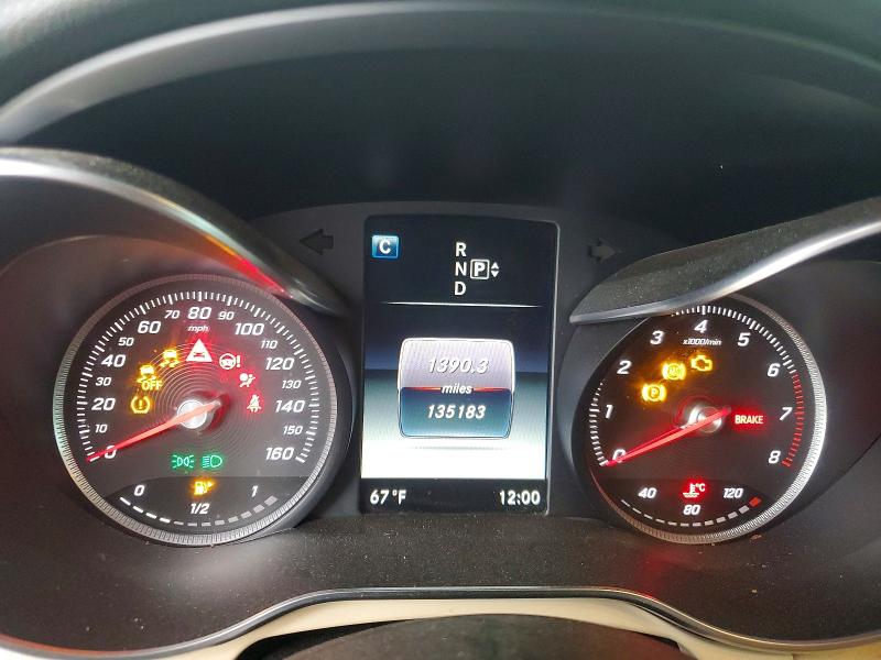 2015 Mercedes-benz C მანქანა იყიდება აუქციონზე, vin: 55SWF4JB7FU052248, აუქციონის ნომერი: 48113416