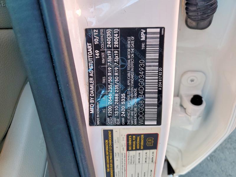 Продаж на аукціоні авто 2013 Mercedes-benz Glk, vin: WDCGG8JB4DG034930, номер лоту: 47055516