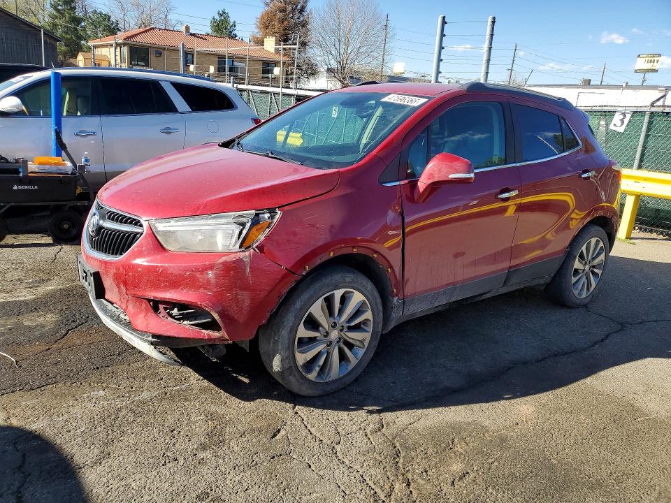2018 Buick Encore მანქანა იყიდება აუქციონზე, vin: KL4CJASB7JB676525, აუქციონის ნომერი: 47596366