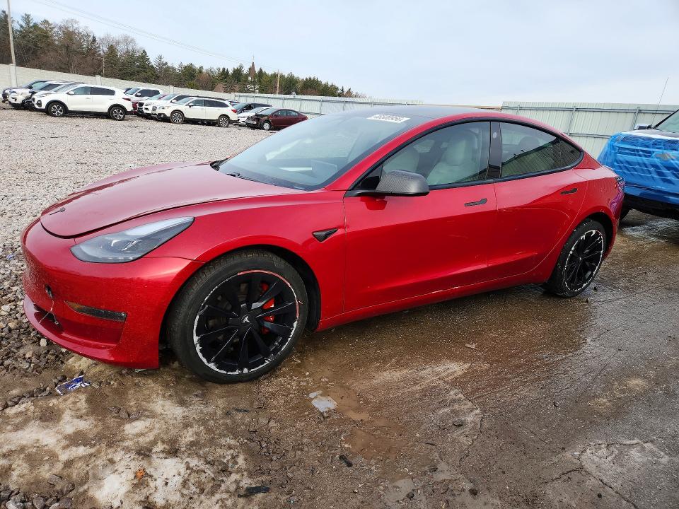 Auction sale of the 2021 Tesla Model 3, vin: 5YJ3E1EB8MF975920, lot number: 46500956