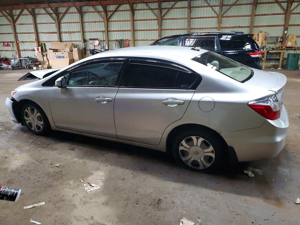 78270065 :رقم المزاد ، JHMFB4F29CS800291 vin ، 2012 Honda Civic مزاد بيع