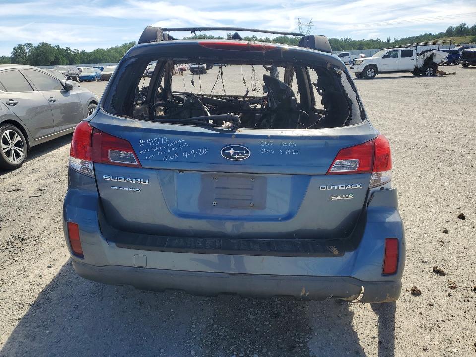 2014 Subaru Outback მანქანა იყიდება აუქციონზე, vin: 4S4BRBNC2E3206693, აუქციონის ნომერი: 47771916