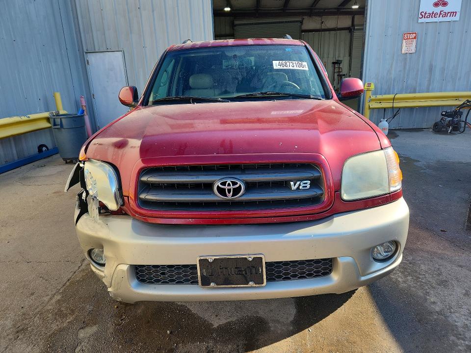 46873106 :رقم المزاد ، 5TDZT34A22S086527 vin ، 2002 Toyota Sequoia مزاد بيع