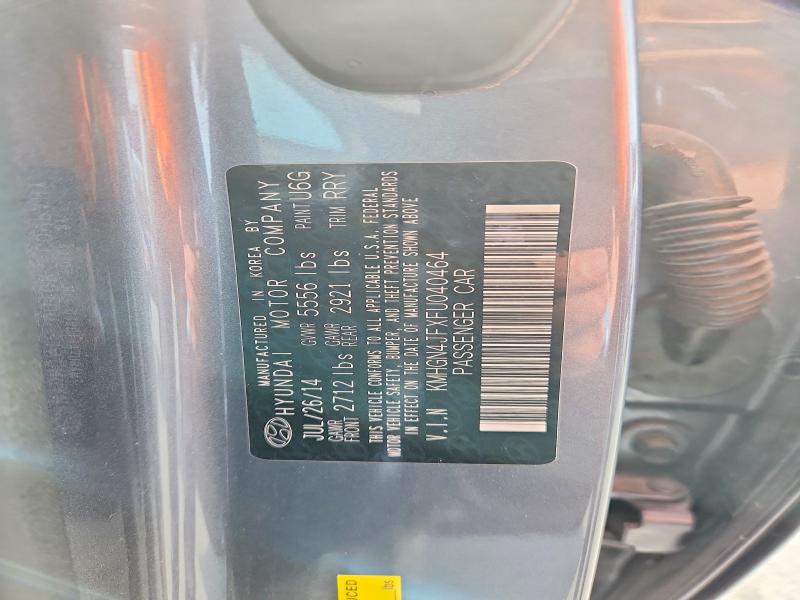 Продаж на аукціоні авто 2015 Hyundai Genesis, vin: KMHGN4JFXFU040464, номер лоту: 48163296