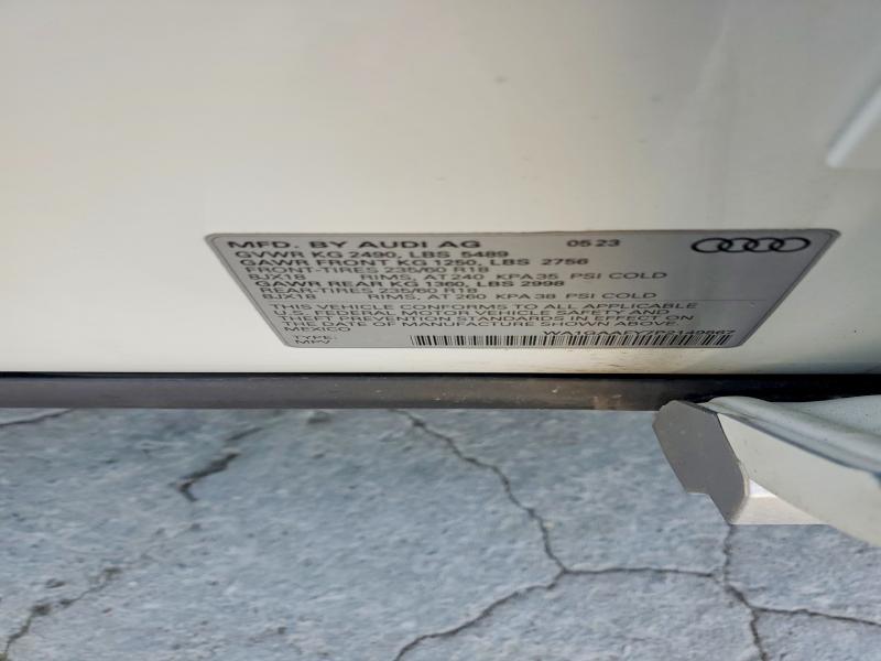 46178506 :رقم المزاد ، WA1GAAFY7P2149867 vin ، 2023 Audi Q5 مزاد بيع