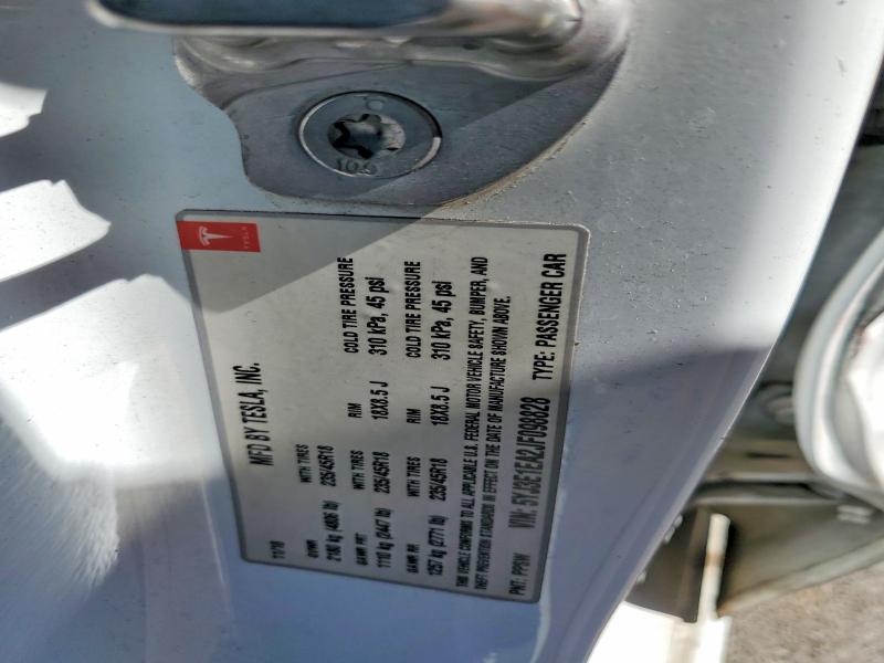 48113166 :رقم المزاد ، 5YJ3E1EA2JF098828 vin ، 2018 Tesla Model 3 مزاد بيع