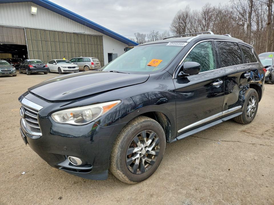 Auction sale of the 2013 Infiniti Jx35, vin: 5N1AL0MM2DC345846, lot number: 45445566