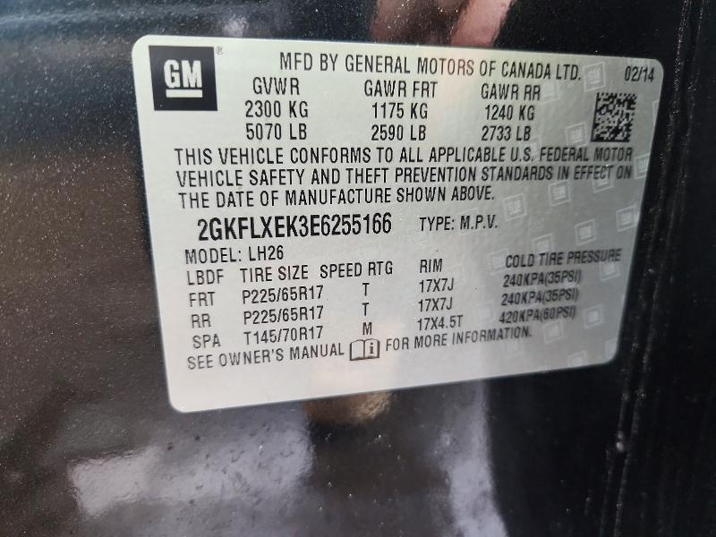Продаж на аукціоні авто 2014 Gmc Terrain, vin: 2GKFLXEK3E6255166, номер лоту: 46678346